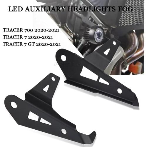 For YAMAHA TRACER700 Tracer 700 Tracer 7 GT 2020 2021 Motorcycle FRONT AUXILIARY LIGHTS Fog lamp bracket Auxiliary light bracket
