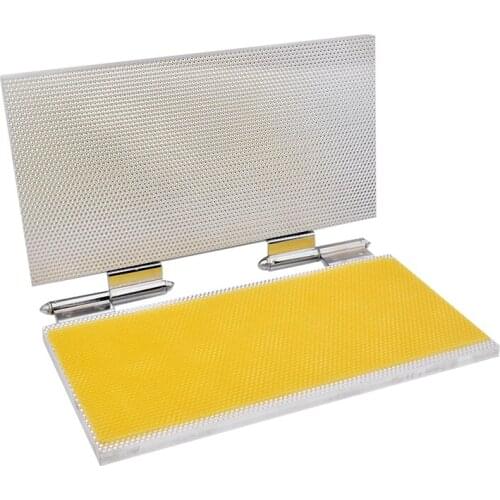 Beeswax Foundation Sheet Mold Machine Printer Cell Size 5.3mm or 4.9mm Optional Full Aluminum Beeswax Embossing Mold