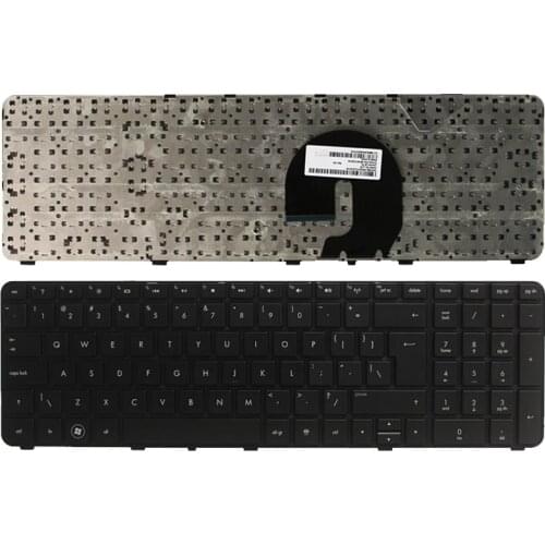 UI Keyboard for HP Pavilion dv7-4000 DV7-4050 dv7-4100 dv7-4200 dv7-5000 dv7t-5000 LX7 Black with frame Laptop keyboard
