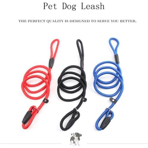 Pet Dog Leash High Quality Rope Nylon Adjustable Training Lead Pet Dog Leash Dog Strap Rope Traction Dog Harness Collar Lead