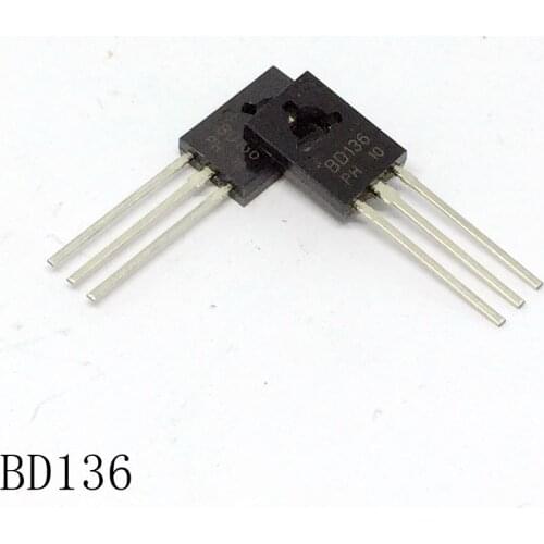 Power transistor BD136 TO-126 1.5A/45V 10pcs/lots new in stock