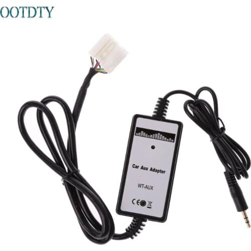 Top Quality New Car Auto Aux-in Adapter MP3 Player Radio Interface For Honda For Accord For Civic For Odyssey Nov28