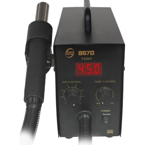 YAOGONG 857D Electronic maintenance tool for mobile phone with constant temperature and adjustable soldering table