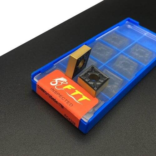 10pcs CNMG120404 TM PC4225 High Quality External Turning Tool Carbide Insert milling insert Machining steel parts CNC blade