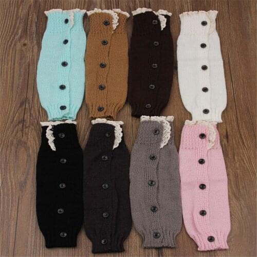 5pairs/lot, New childrens lace leg warmers 8 color Christmas socks for you choose