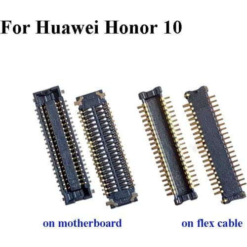 5PCS FPC connector For Huawei Honor 10 honor10 LCD display screen on Flex cable on mainboard motherboard For Huawei Honor 10