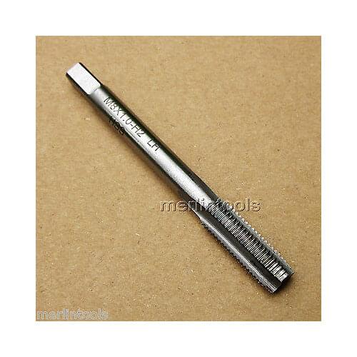 8mm x 1 Metric HSS Left hand Tap M8 x 1.0mm Pitch