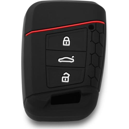 Car Key Case For Volkswagen VW 2016-2020 Passat B8 L Skoda Superb A7 Magotan 2018 Auto Key Bag Cover Protector