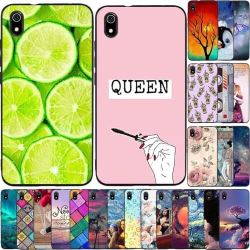 For Xiaomi Redmi 7A Case Cover For Redmi7a Case Cute Silicone Back Cover For Protector Xiaomi Redmi 7A 7 a Phone Cases Bumper