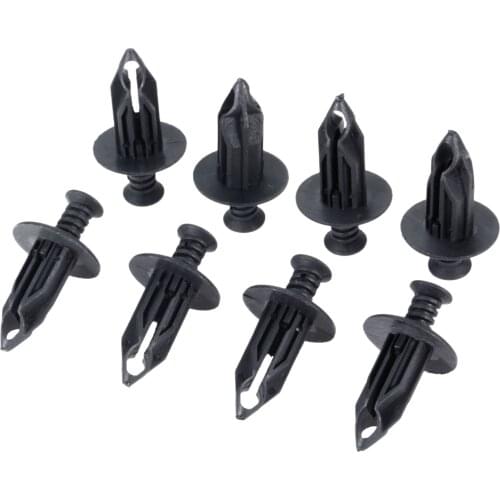 40Pcs Bumper Cover Retainer Clips 12mm Push Pin for Jeep Wrangler Chrysler 6502625 GM 10140480 Chevrolet Lumina APV Durango Ram