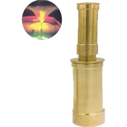 1" 1.5" 2"Pool landscape fountain garden nozzle Double Layer Trumpet Type Brass Fountain Nozzles Pool Pond Spray Head Sprinkler