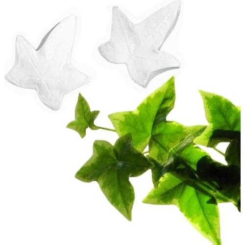 Lvy Leaves Silicone Mold Fondant Cakes Decorating Tools Silicone Molds Sugarcraft Chocolate Baking Tools For Cakes Gumpaste Form