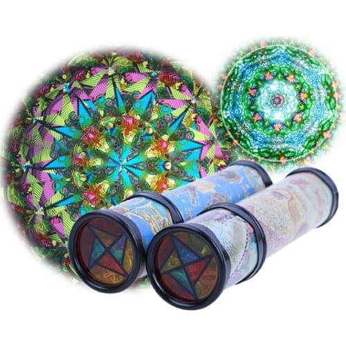 20/30cm Rotating Kaleidoscopes Colorful World Preschool Toys Kid Children