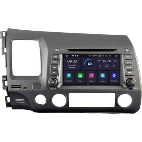 NEW 8 core CPU Android10 Car DVD Player GPS navigation For Honda Civic 2007-11 multimedia player 2 din radio headunit