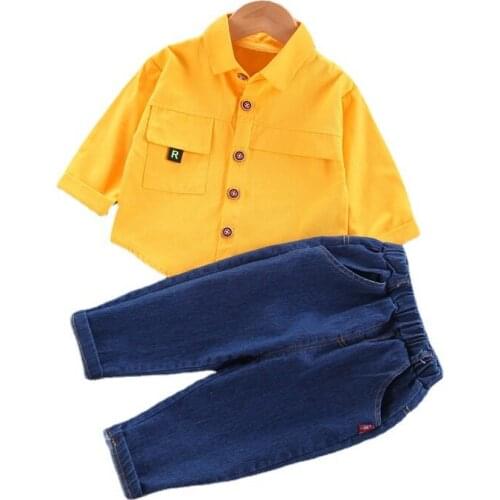 New Spring Baby Boys Clothes Suit Toddler Casual Clothing Children Fashion Jacket Pants 2Pcs/Sets Autumn Kids Cotton Sportswear