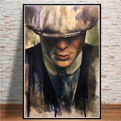 Posters And Prints Peaky Blinders Cillian Murphy TV Show Canvas Painting Pictures On The Wall Art Decoration Home Decor Cuadros