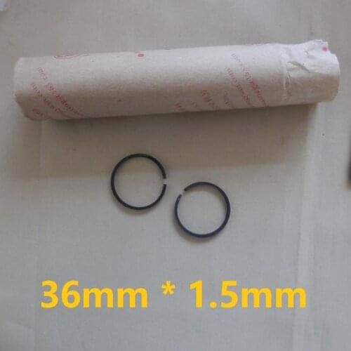 Wholesale 100pcs Piston Ring 36 x 1.5 MM 36MM 1.5MM Thickness Chainsaw Trimmer Brushcutter Rings Universal Fit STIHL Husqvarna