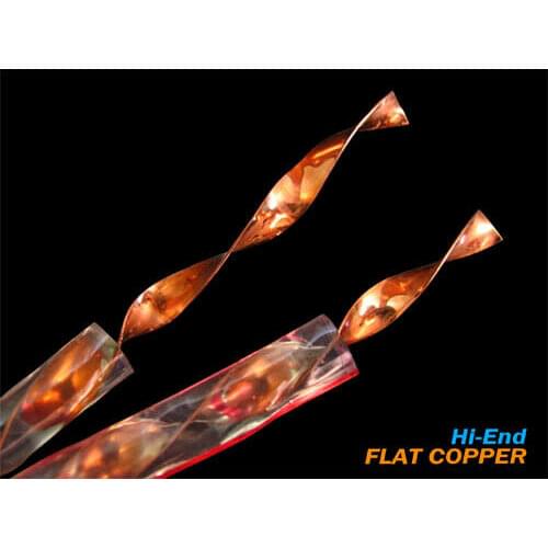 YARBO SP-FC100 square core copper horn cable OD: 12mm