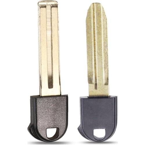 Jingyuqin Repair Car Key Insert Blade For Toyota Avalon Camry Highlander Land Cruiser Prius RAV4 Venza 4 Runner toy43 toy48