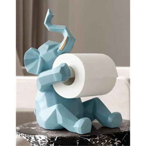 Nordic Contracted Animal Head Rolls Paper To Wear To Place A Sitting Room Tea Table Desk Toilet Paper To Wear Decoration