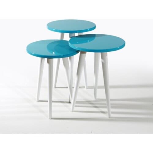 Modern Nils Zigon coffee table-Wood Foot coffee tables table basse furniture living room table