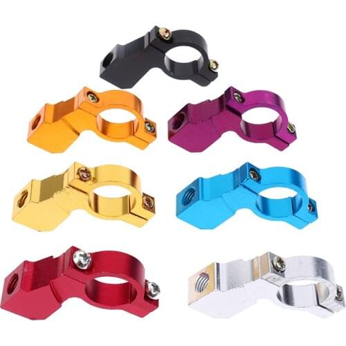 Hot Sale 2pcs Universal Motorcycle Bike Rear View Mirror Bracket Adapter Holder Clamp