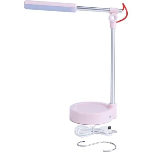 USB Rechargeable Reading LED Light Lamp Clip Holder Bedroom Students Eye Protective Desk Lamp Soft Reading Light