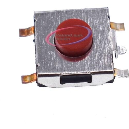 100PCS SMD 5Pin 6X6X3.1MM Red Tactile Tact Push Button Micro Switch Momentary 6*6*3.1mm