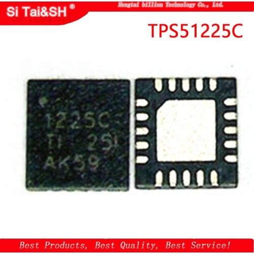 2pcs TPS51225CRUKR TPS51225 51225 TPS51225C 1225C QFN Laptop Chips New original