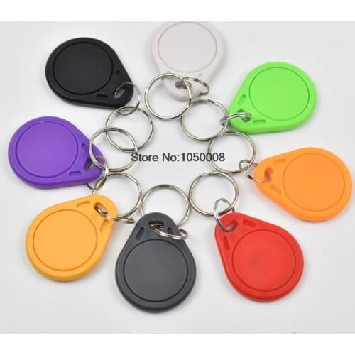 200pcs/Lot Waterproof NFC 213 Tags Keyfobs 13.56mhz RFID Smart Card For All NFC Enabled Phone