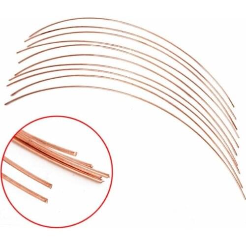 330mm Pure Copper Tube Tubing For Computer Laptop Cooling Notebook Heat Pipe Flat or Round