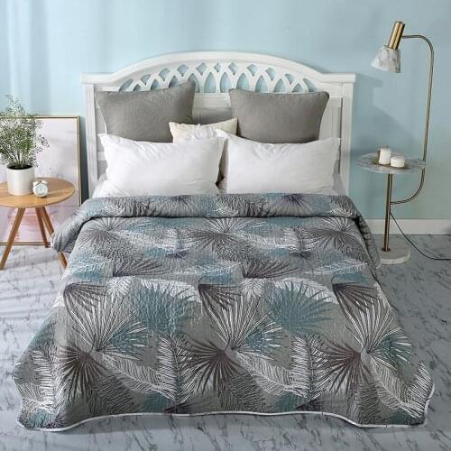 35 Printing Cotton Polyester 150x200cm/200x220cm Quilting Bedspread/Soft summer blanket Duvet Quilt bed cover #sw