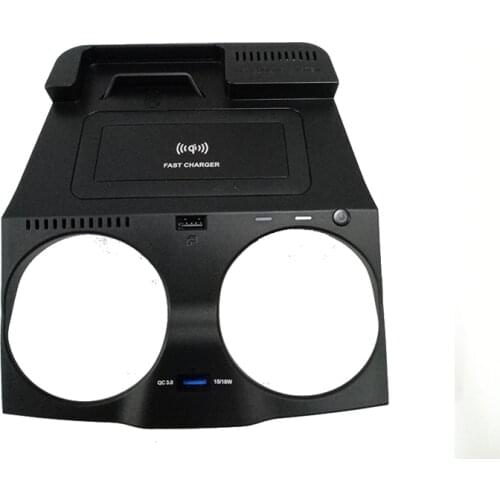 15W Car wireless charger for BMW g30 g38 6GT 525li 530li fast charging mobile center console charging phone holder 2018-2019