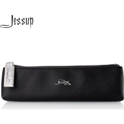 Jessup Black Cosmetic Bag Storage Set for Makeup Accessories Women Bags Make Up Tools Travel Beauty Case PU Lether