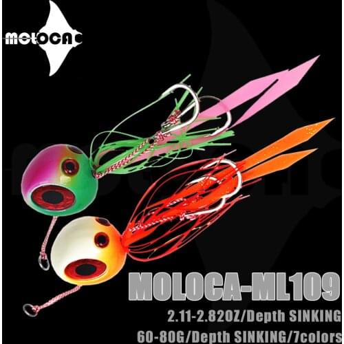 Metal Jig Fishing Lure Sinking Bass Jigs Bait Weigths 60-80g Isca Artificial Glow In The Dark Baits Accesorios De Pesca Seabass