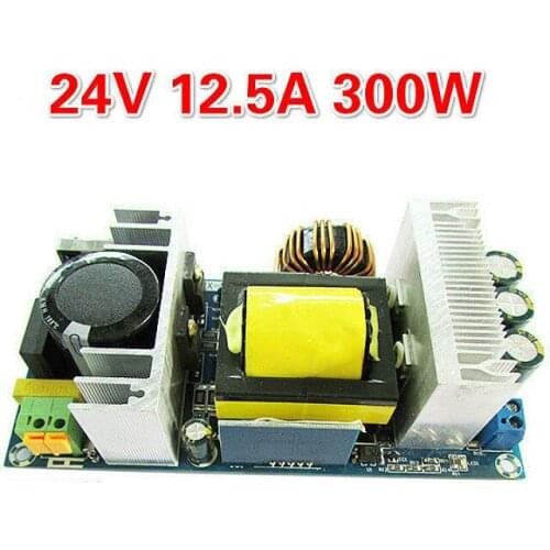Upgraded 24V 12.5A High Power Switching Power Supply Board 24V 300W Isolated Power Supply AC-DC Power Supply Module Switch Board