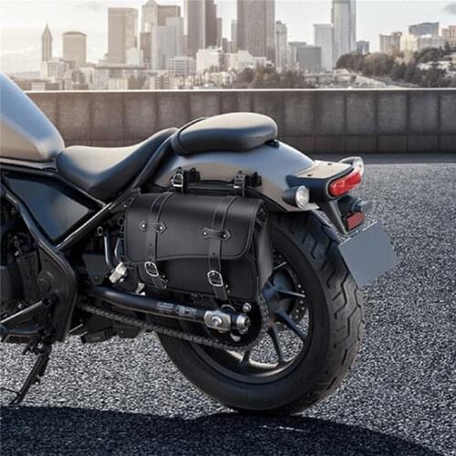 Motorcycle Saddlebag For Honda Rebel 250 300 500 (CMX500) 2017-2021 For Rebel 1100 DCT 2021-2022 Tool Bag Side PVC Waterproof