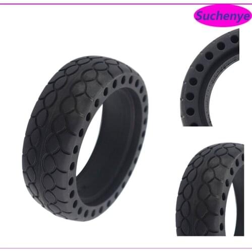 5.5 Inch Non-Pneumatic Tires Honeycomb Tyre For Xiaomi Mijia M365 PRO Rear Hub Damping Solid Tyres Hollow