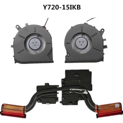New Original laptop/Notebook CPU/GPU cooling radiator Heatsink&Fan for Lenovo RESCUER Y720 Y720-15