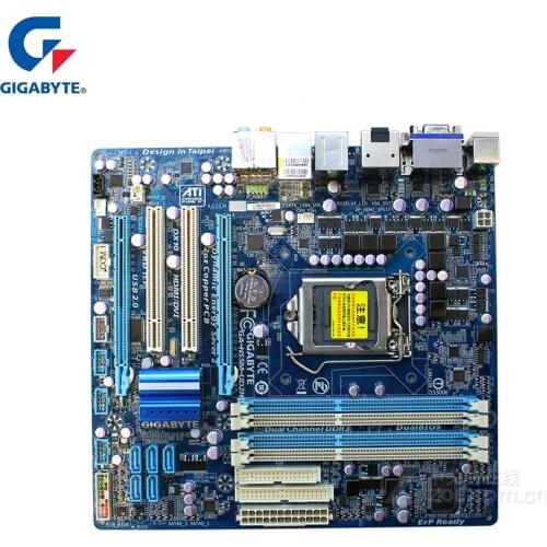 Gigabyte GA-H55M-UD2H 100% Original Motherboard LGA 1156 DDR3 16G H55 H55M-UD2H Desktop Mainboard SATA II Systemboard Used