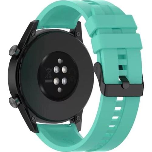 Newest 20mm 22mm Silicone Band for Samsung Galaxy Watch Active 2 Active 3 Gear S2 Watchband Bracelet Strap for Huami Amazfit bip