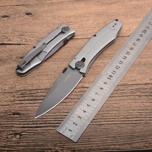 New Kershaw 3440folding knife 8cr13 blade steel handle pocket outdoor camping hunting knife Tactical Survival knives EDC tools