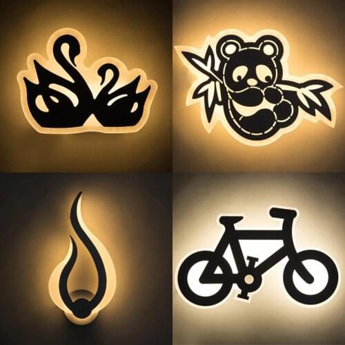 Modern wandlamp crystal bedside aisle corridor monkey lamp cabecero de cama