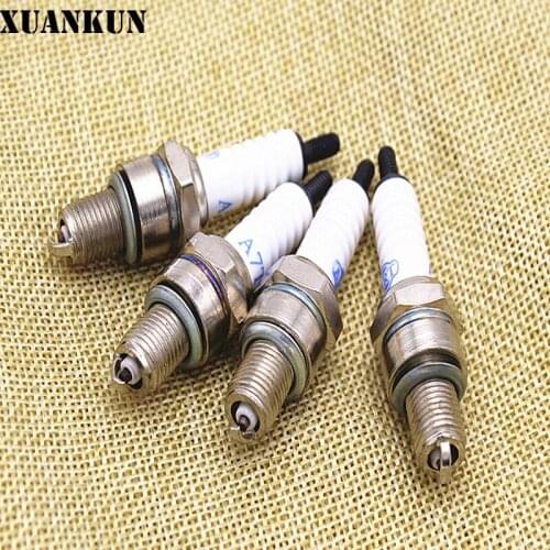 XUANKUN Motorcycle Spark Plug A7TC D8TC Spark Plug 110 Motorcycle Spark Plug GY6-125 Accessories
