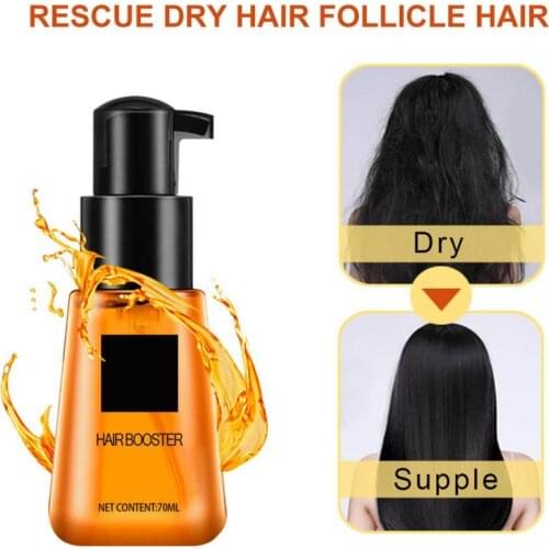 70ml Hair Booster Wash-Free Rescue Dry Hair Good Permeability Prevent Hair Loss Essential Oil for Female