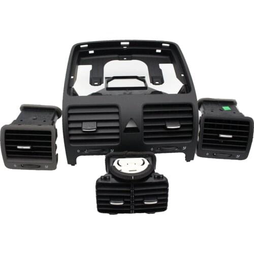 Entral Air Conditioning Outlet A / C Vent Kit For VW Jetta Golf 1KD 819 728 1KD 819 704 1K0 819 703
