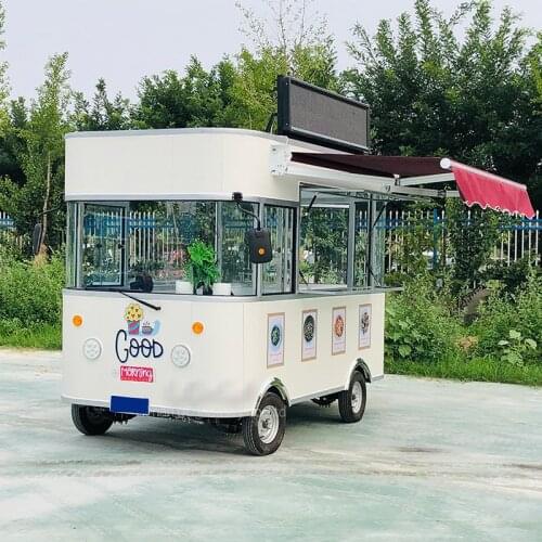 High Quality Fresh Fruit Juice Bar Mini Kitchen Van Sale Mobile Food Carts