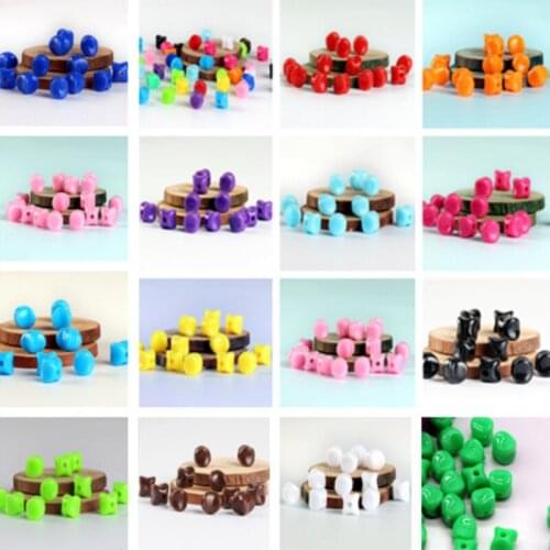 Candy Color High Quality Acrylic Square Beads, DIY Necklace Bracelet Accessories, Curtains, Home Decorations 10mm*30pcs
