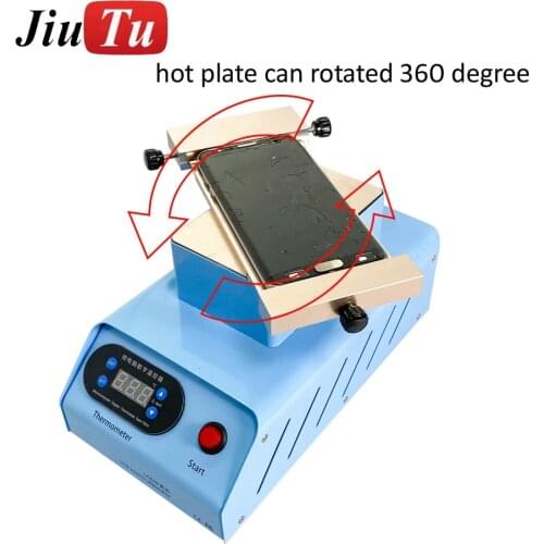 2 in 1 360 Degree Rotating Strong Suction Separator Machine For Curved Screen Separating And Glue Removing