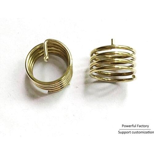 Phosphor bronze 3dbi internal PCB welding copper coil spring 433 helical antenna 100PCS/batch